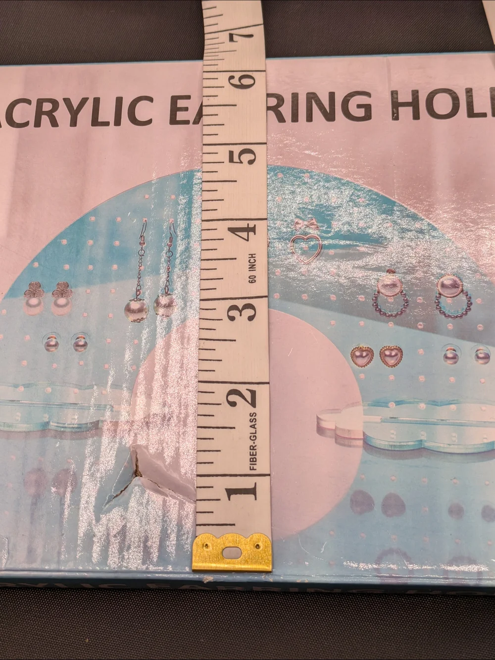 Acrylic Earring Holder Display - New